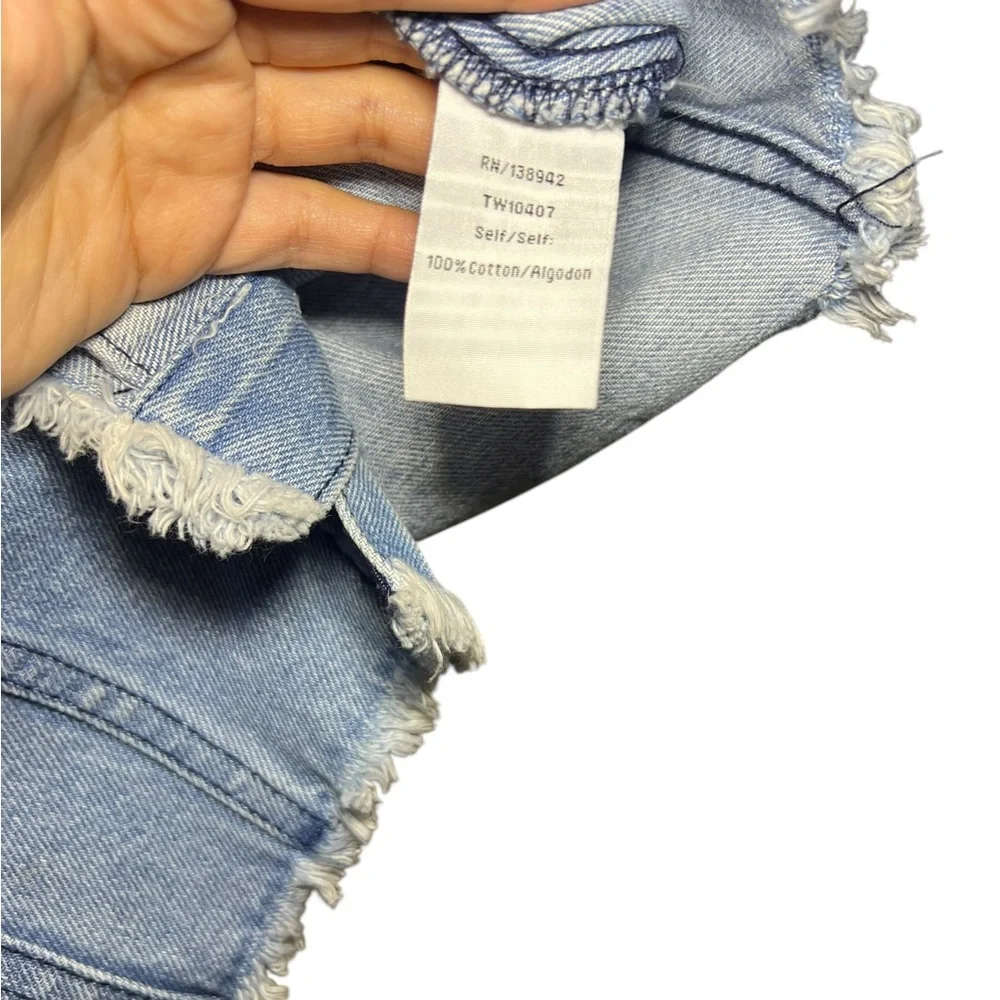 Twelve by Ontwelfth • Denim Jacket with Silver Sequin Sleeves - Picture 4 of 6